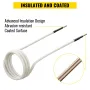 Induction Heater Inductor Coil Kits, Magnetic Mini Induction Heater Kit, Flameless Heat Accessories 8pcs, Heat Resistant Inducti