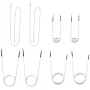 Induction Heater Inductor Coil Kits, Magnetic Mini Induction Heater Kit, Flameless Heat Accessories 8pcs, Heat Resistant Inducti