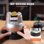 Ball Vise, 13 cm Engraving Setting Tool, 360° Rotation Engraving Block Vise, 69 PCS Attachment Jewelry Engraving Block Tools Sta