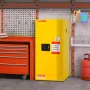 Brandbart sikkerhedsskab, 16 gal, koldvalset stål brandfarligt