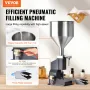 Pneumatic Paste Liquid Filling Machine, 5-50ml Bottle Filler, Bottle Filling Machine, Stainless Steel Liquid Filler with Pedal f