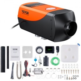 Diesel Air Heater 12V 2KW LCD Display Remote Control til bilbus RV indendørs
