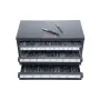 Drill Bit Dispenser Cabinet, tre-skuffe Drill Bit Organizer