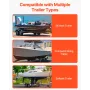 Boat Trailer Guide, 1,5 m Justerbar design Trailer Guide Poles