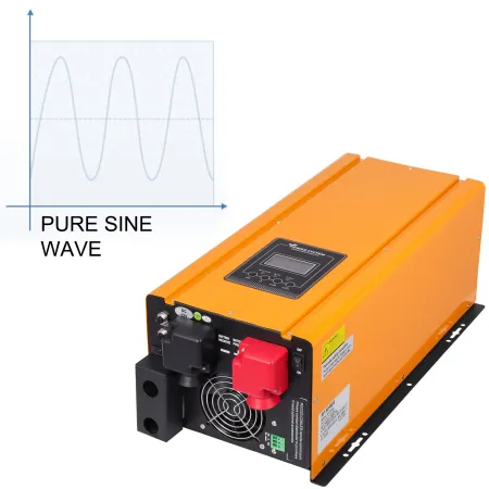 3000W 12V Lavfrekvens Pure Sine Wave Power Inverter med 230V