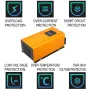 Pure Sine Wave Power Inverter with 3000W Nominal 9000W Peak, DC 12V AC 110V Pure Sine Wave Off-Grid Power Inverter With Battery 
