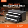 End Mill Dispenser Cabinet, Three-Shane End Mill Organizer