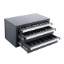 End Mill Dispenser Cabinet, Three-Shane End Mill Organizer