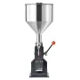 Manual Paste Liquid Filling Machine, 5-100ml Bottle Filler, Adjustable Bottle Filling Machine, Stainless Steel Liquid Filler wit