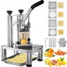 Kommerciel fransk yngelskærer med 4 udskiftningsblad, 1/4â € ³ & 3/8â € ³ Blade Easy Dicer Chopper, 6-Wedge Slicer & 6-Wedge