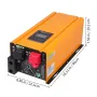3000W 12V Lavfrekvens Pure Sine Wave Power Inverter med 230V