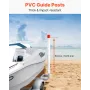 Boat trailer guide, 1,57 m med LED Light Trailer Guide Poles