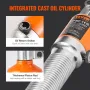 Hydraulic Gear Puller, 5 Ton Max Capacity Wheel Bearing Pulling Separator, 2 or 3 Jaws Puller, Vertically and Horizontally, 20.3