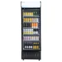Commercial Merchandiser Refrigerator, 12.2 Cu.Ft / 345L Beverage Refrigerator Cooler Merchandiser, Glass Door Display Refrigerat