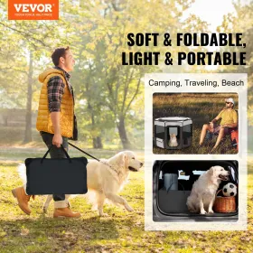 Foldable Pet Playpen, 36 inch Portable Dog Playpen, Crate Kennel for Puppy, Dog, Cat, Premium Waterproof 600D Oxford Cloth, Remo