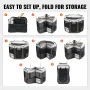 Foldable Pet Playpen, 36 inch Portable Dog Playpen, Crate Kennel for Puppy, Dog, Cat, Premium Waterproof 600D Oxford Cloth, Remo