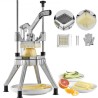Commercial Vegetable Fruit Chopper 1/4" Blade Heavy Duty Professional Food Dicer Kattex French Fry Cutter Onion Slicer