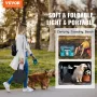 Foldable Pet Playpen, 32'' x 24'' x 22'' Portable Dog Playpen, Crate Kennel for Puppy, Dog, Cat, Waterproof 600D Oxford Cloth, R