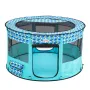 Foldable Pet Playpen, 44'' x 44'' x 24'' Portable Dog Playpen, Crate Kennel for Puppy, Dog, Cat, Waterproof 600D Oxford Cloth, R