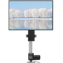 Motorized TV Lift Stroke Length 20 Inches Motorized TV Mount Fit for 28-32" TV Lift with Remote Control Height Adjustable Load