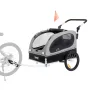 Dogcykeltrailer, understøtter op til 88 lbs, 2-i-1 Pet klapvogn