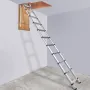 Attic Ladder Telescoping, 350 pund kapacitet, 39,37 "x 23,6"