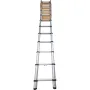Attic Ladder Telescoping, 158.8 kg Capacity, 100 cm x 60 cm, Multi-Purpose Aluminium Extension, Lightweight and Portable, Fits 3