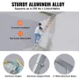 Attic Ladder Foldable, 158.8 kg Capacity, 57.15 cm x 160 cm, Multi-Purpose Aluminium Extension, Lightweight and Portable, Fits 2