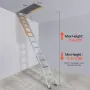 Loftstige foldbar, 350 pund kapacitet, 22,5 "x 63"