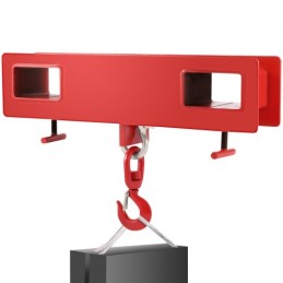 2 ton gaffeltruck løftekrog 4000 lbs/2000 kg kapacitet lift lastbil gaffel hoist drejelig krog mobil kran gaffeltruck