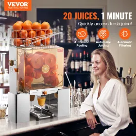 Kommerciel orange juicer -maskine 120W juice Squeezer Extractor