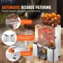 Kommerciel orange juicer -maskine 120W juice Squeezer Extractor