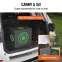 Archery Target, 16"x18" All-side Shotting Archery Arrow Target, Outdoor Portable Archery Target with Carry Handle, Easy Arrow Re