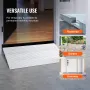 Door Threshold Ramp, 3" Rise, 800 lbs Load Capacity, Door Ramp for Wheelchairs, Aluminum Threshold Ramp for Doorways, Adjustable