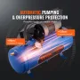 12V Air Compressor with Tank 1.6 Gallon/6 L, Train Horn Air Compressor, 120 psi Working Pressure Onboard Air Compressor System f