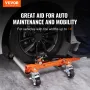 Skraldehjul Dolly 1360 kg Auto Truck Vehicle Moving Lift Jack 2