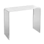 Acrylic Console Table, Clear Acrylic End Table, Transparent Acrylic Side Table 37.95x15x29.13 inch, for Foyer, Living Room, Dini
