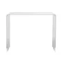 Acrylic Console Table, Clear Acrylic End Table, Transparent Acrylic Side Table 37.95x15x29.13 inch, for Foyer, Living Room, Dini