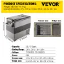 Car Refrigerator 55L Compressor Portable Small Refrigerator Car Refrigerator Freezer Vehicle Car Truck RV Boat Mini Electric Coo