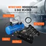 Train Horns Kit, 4 Trumpet Air Horn Kit, 150dB Train Horns for Pickup Trucks, 12V 120 psi Air Compressor 1.6 Gal/6 L Tank with G