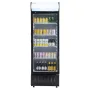 Commercial Merchandiser Refrigerator, 9.7 Cu.Ft / 275L Beverage Refrigerator Cooler Merchandiser, Glass Door Display Refrigerato
