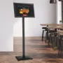Piedestal Sign Holder, 11 x 17 tommer lodret og vandret