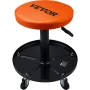 Mechanic Stool, 113 kg Rolling Pneumatic Creeper Garage/Shop Seat, Adjustable Height 56 cm-71 cm Padded Rolling Workshop Stool w