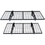 Garage Storage Shelving, 2 Pack, 4 x 2 ft Heavy Duty Garage Shelves Wall Mounted, 502 lbs Load Capacity(Total) Garage Storage Ra
