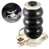 Air Jack, 3 ton/6600 lbs Triple Bag Air Jack, Air Bag Jack Lift op til 450 mm, 3-5s hurtig løftende pneumatisk Jack, med side