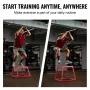 Plyometrisk hoppekasse, 12 tommer Plyo-boks, stålplyometrisk