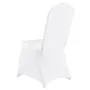 Sal 150pcs stol dækker hvid spandex stretch foldede bryllup