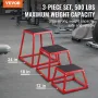 Plyometriske hoppekasser, 12/18/24 tommer Plyo-boks, platform