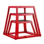Plyometric Jump Boxes, 12/18/24 Inch Plyo Box, Platform and Jumping Agility Box, Anti-Slip Fitness Exercise Step Up Box Set for 