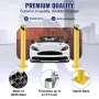 Safety Bollard, 36 Inch Height Bollard Post, 4.5 Inch Diameter Steel Pipe Safety Bollard Post, Yellow Steel Bollard, Steel Safet